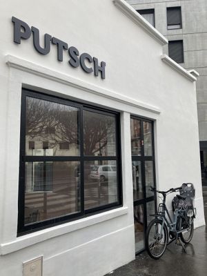 Outside  at Putsch in Montreuil