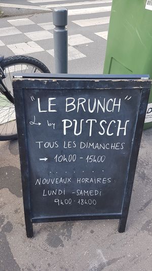 New opening hours at Putsch in Montreuil