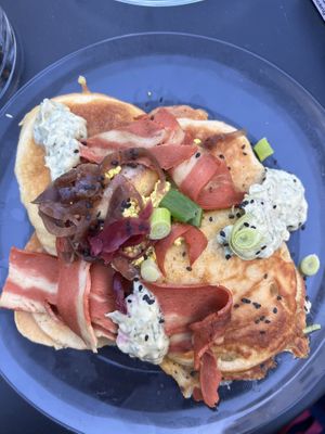 Pancakes! Very fluffy   at Putsch in Montreuil