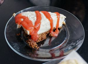 Cheesecake at Putsch in Montreuil