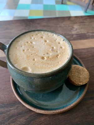 Halva Latte  at Elela in Valladolid