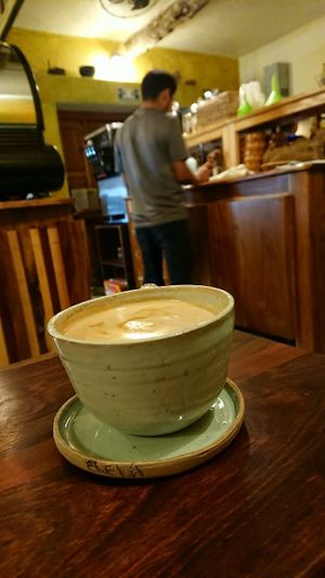 Cappuccino at Elela in Valladolid