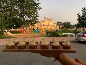 Our view!  Best view in all of Valladolid!  at Elela in Valladolid