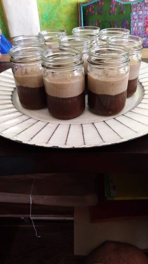 Cacao Pudding! Wow!  at Elela in Valladolid