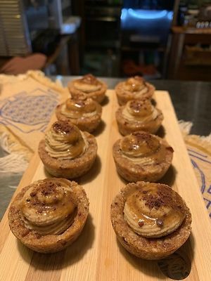 Halva Cream Cupcakes Vegan, Gluten Free, Organic at Elela in Valladolid