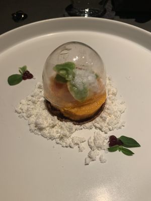 Snow globe  at Southern Belle in Atlanta