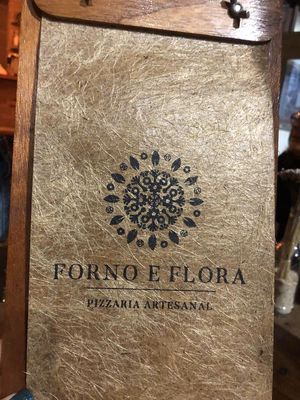 Menu at Forno e Flora in Ubatuba