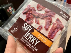 soy jerky at Vitalia Reformhaus - Alexanderplatz in Berlin