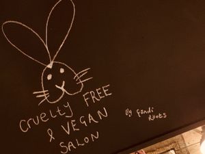 We loved veganuary  at Gondi Roots Salon in Cardiff