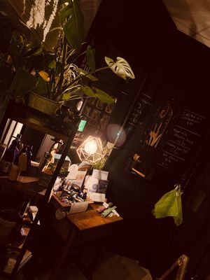 Our tiny little zero waste store..  at Gondi Roots Salon in Cardiff