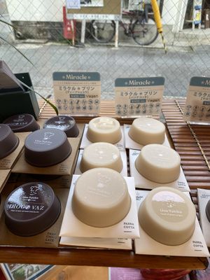 Vegan pudding! (Take away)  at Uno Yukiko Cakes in Kyoto