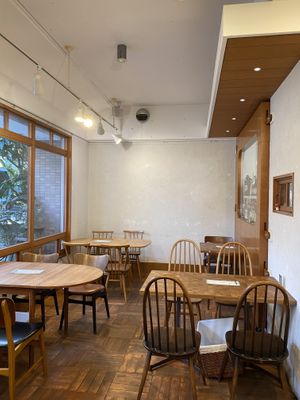 Seating  at Uno Yukiko Cakes in Kyoto