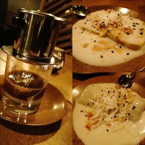 Viatnamnesischer Kaffee & Nachtische at TA Vegan House in Hamburg