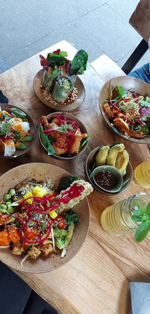 Sehr lecker! at TA Vegan House in Hamburg