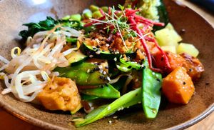 🌱👍 at TA Vegan House in Hamburg