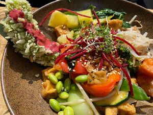   at TA Vegan House in Hamburg