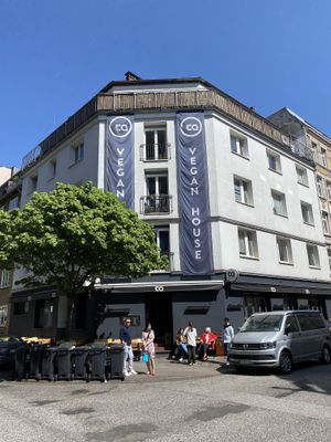   at TA Vegan House in Hamburg