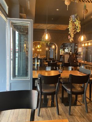 Inside  at TA Vegan House in Hamburg