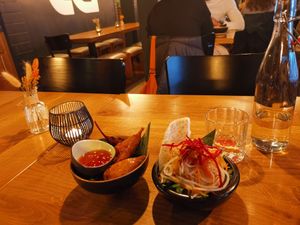 Du Du and High Kick at TA Vegan House in Hamburg