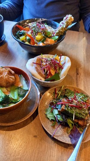 Lecker!!! at TA Vegan House in Hamburg