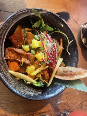 the monk's favourite   at TA Vegan House in Hamburg