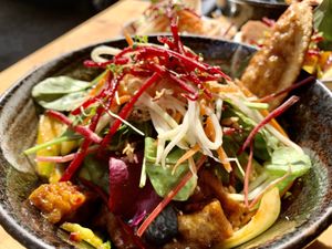   at TA Vegan House in Hamburg