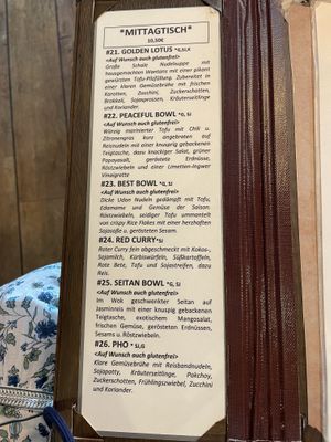   at TA Vegan House in Hamburg