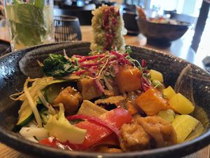   at TA Vegan House in Hamburg