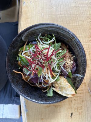 Peacefull bowl .  at TA Vegan House in Hamburg