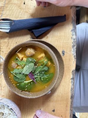 Curry.  at TA Vegan House in Hamburg