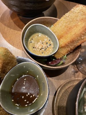 Frittierte Avocado   at TA Vegan House in Hamburg