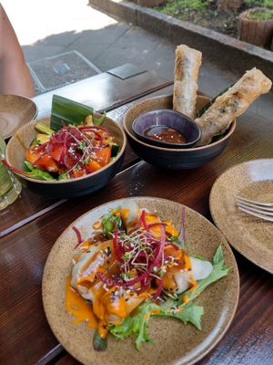 Lunch at TA Vegan House in Hamburg