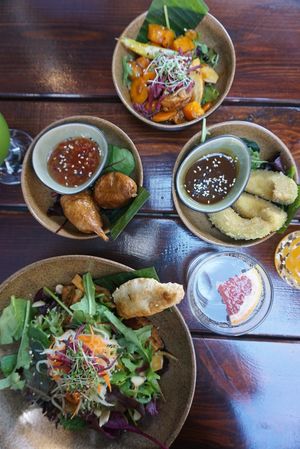 Delicious! at TA Vegan House in Hamburg