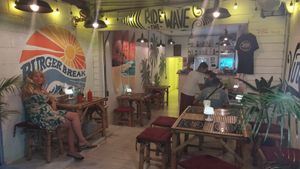 Inside at Vintage Burgers in Koh Phangan
