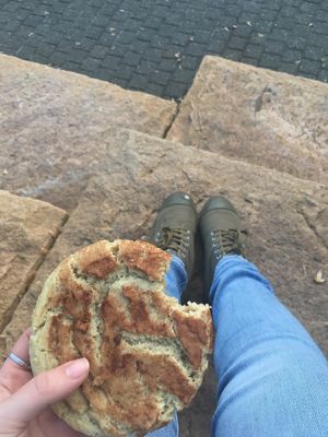 Snicker doodle cookie!!! at Laughing Planet Cafe - Ecotrust in Portland