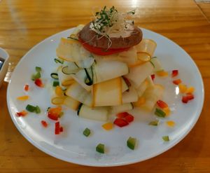 Raw Vegan Lasagna 香菇生機千層麵 at O Veggie  in Hong Kong Island