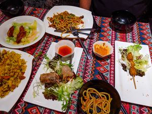 Food for 3 from the buffet at O Vegg!e at O Veggie  in Hong Kong Island