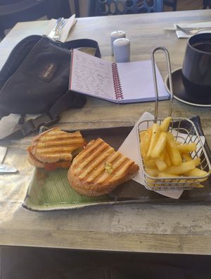 Toastie, I added extra chips at Garuma in Airlie Beach