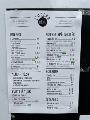   at L'Arepa in Bordeaux