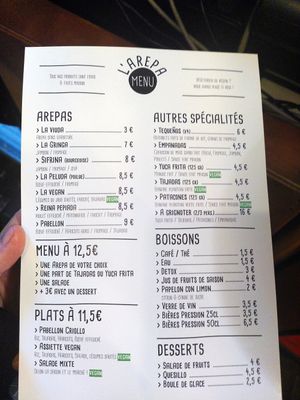  at L'Arepa in Bordeaux