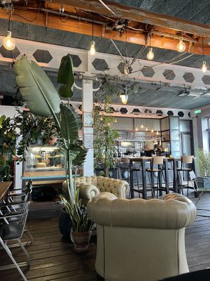   at PLSTK Café in Hook Of Holland