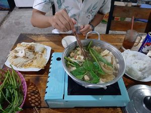 hot pot enough for 2 at Thien Nam in Phu Quoc