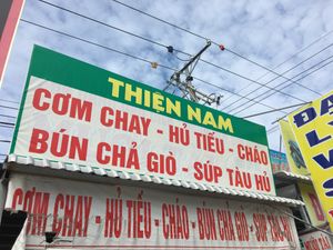 Sign at Thien Nam in Phu Quoc
