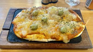   at Triumph Cafe in Ushuaia