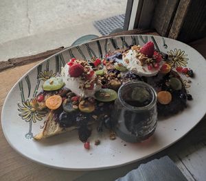 French toast & pumpkin pancakes at Strive Foods in Sandy Springs