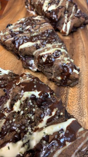 Black Forest Scones at Strive Foods in Sandy Springs
