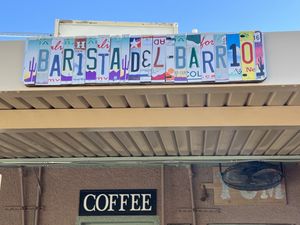   at Barista Del Barrio in Tucson