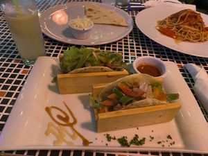 Tacos   at Real Cafe Restaurante in Trinidad