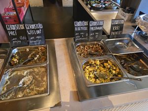 Part of buffet at Amour in Ghent