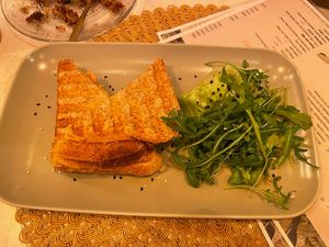 Vegan cheese sandwich   at Oh Mother in Schwaebisch Gmuend